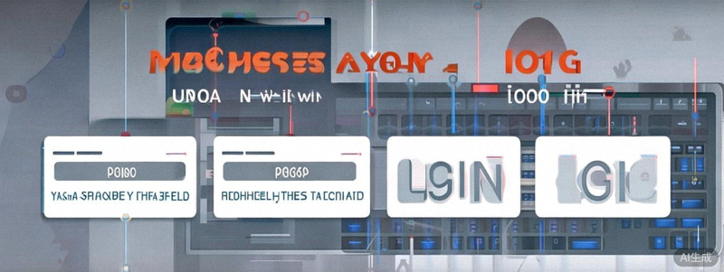 Ilustrasi visual langkah demi langkah proses login ke akun M88 Sports